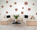 Damask Wall Pattern Decal Modern Vinyl Art Stickers